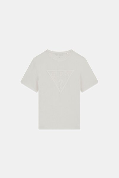 Guess تيشيرت بشعار مطبوع