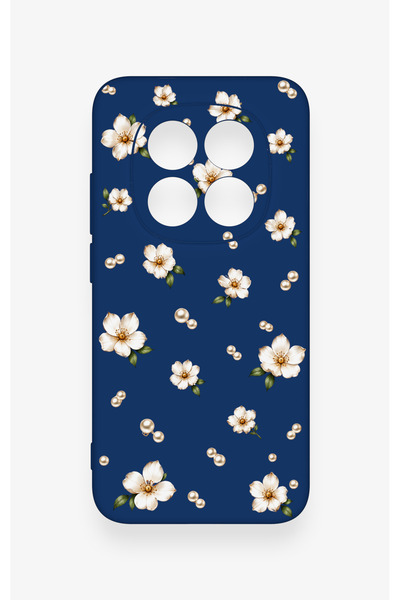 Vip Case Redmi Note 15 Pro 5g Compatible Daisy Pearl Pattern Silicone Case