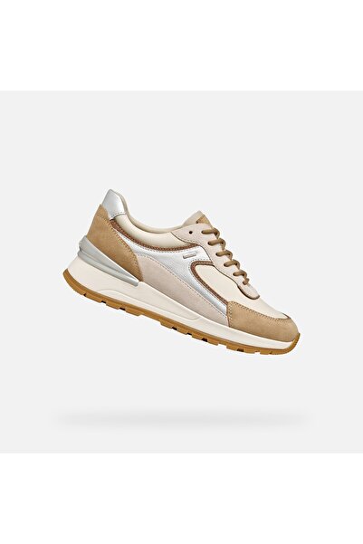 Geox Desya B ABX - Adidași de damă, crem