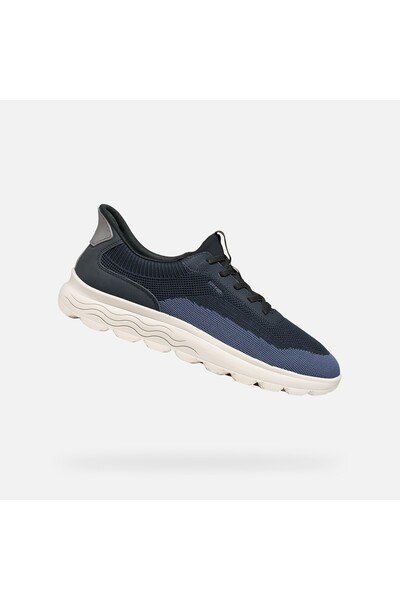 Geox Spherica Plus - Adidași pentru bărbați, Albastru închis