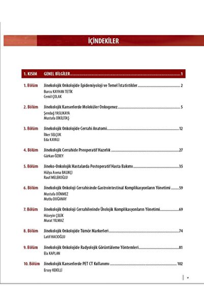 Nobel Tıp Kitabevleri Güncel Jinekolojik Onkoloji