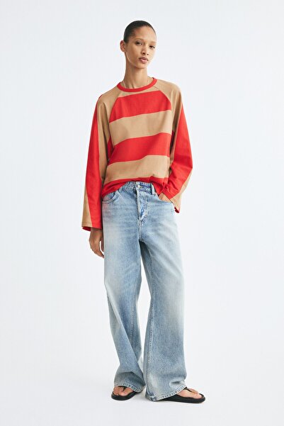H&M Reglan Kesimli Yarasa Kollu Üst