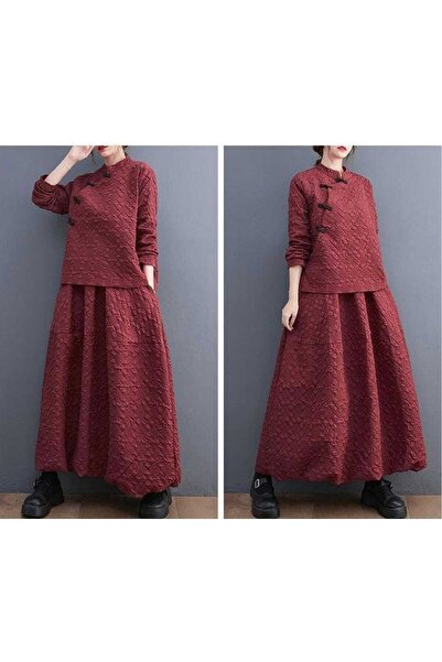 Generic Brand Standard Size Korean-Chinese Vintage Outfit, Asian Style Blouse...