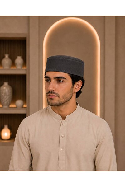 Takke ® Efendi Premium Erkek Namaz Takkesi - Modern ve Rahat