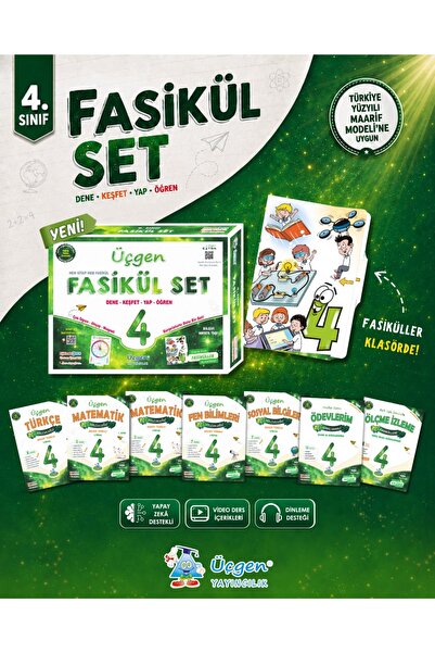 Üçgen Yayıncılık 4. SINIF FASİKÜL SET