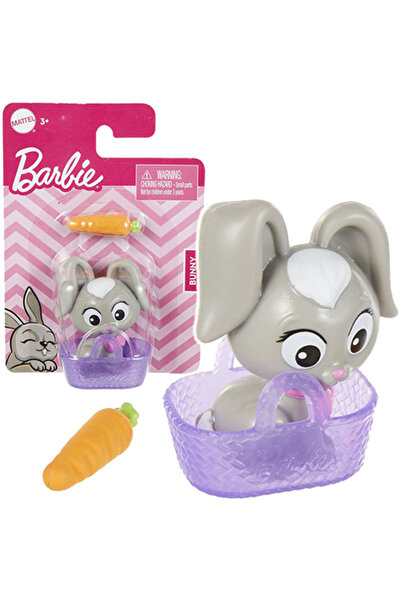 mattel Μπάρμπι Κουνελάκι Κατοικίδιο με Καλάθι