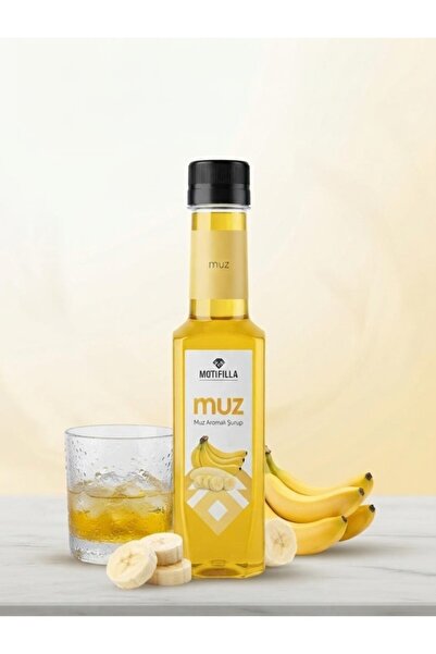 MOTİFİLLA MUZ ŞURUP 250 ML. ( 350 GR.)