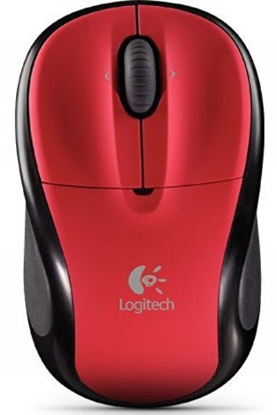 logitech Ποντίκι ασύρματο οπτικό για φορητό υπολογιστή M235 USB Κόκκινο