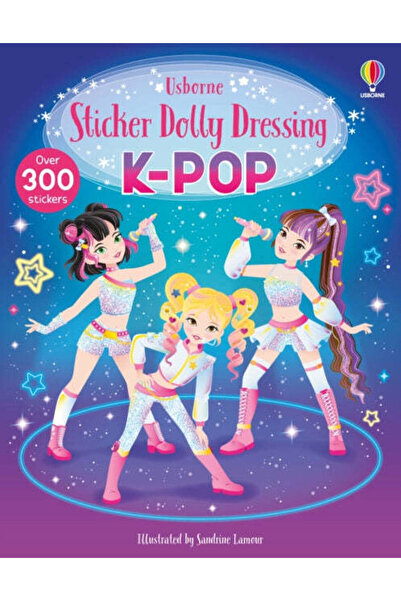 Usborne Dolly Dressing K-POP Sticker Book – Book with over 300 stickers for c...