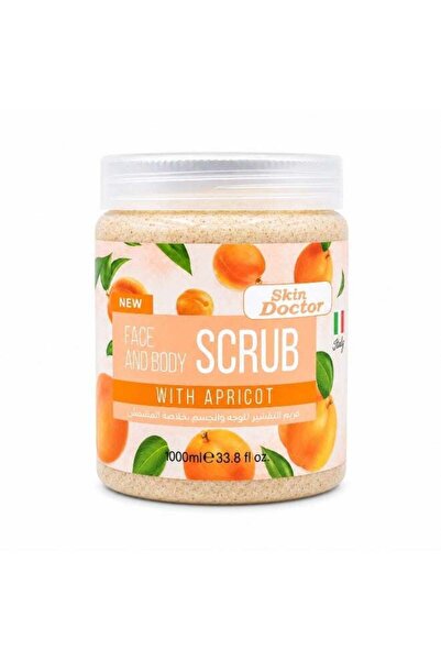 Skin Doctor Face & Body Scrub with Apricot Extract, Nourishing & Brightening ...