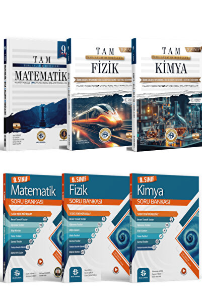 Bilgi Sarmal Yayınları Bilgi Sarmal Maarif 9. Sınıf Matematik Kimya Fizik Konu Anlatım Ve Soru Bankası fasikülü Seti