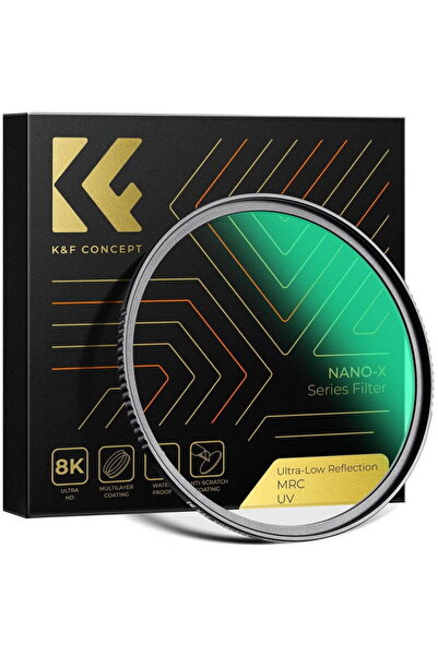 K&F CONCEPT Filtru UV Filtru cu reflexie ultra-redusă Seria Nano-X-46mm