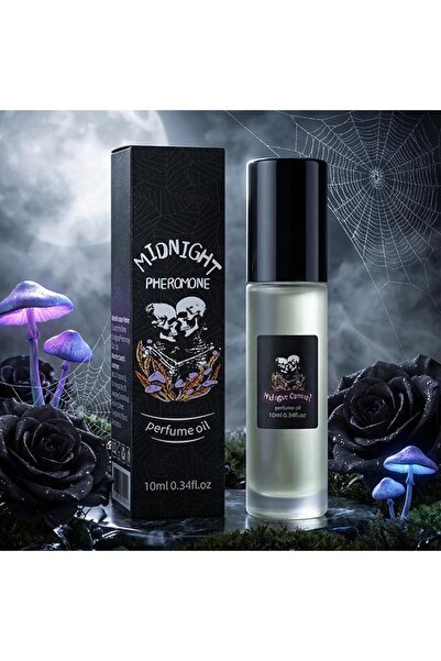 Mazinreem Midnight P-heromone Roll-On Perfume Oil, 10ml - Floral Scent, Long-...