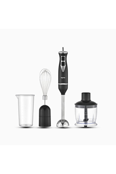 fujistar hand blender 200 watts, 2 speeds, chopper 500 ml capacity, stainless...