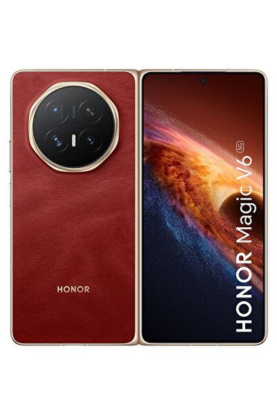 HONOR Magic V6 5G Τηλέφωνο, 512GB, 16GB RAM, Διπλή SIM, Κόκκινο