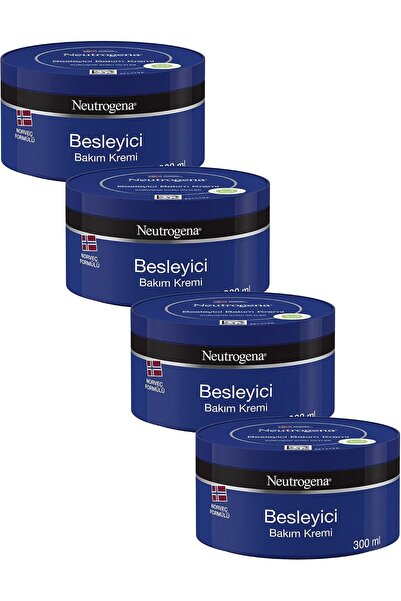 Neutrogena Norwegian Formula Nourishing Care Cream (300 ml X 4 Pieces)