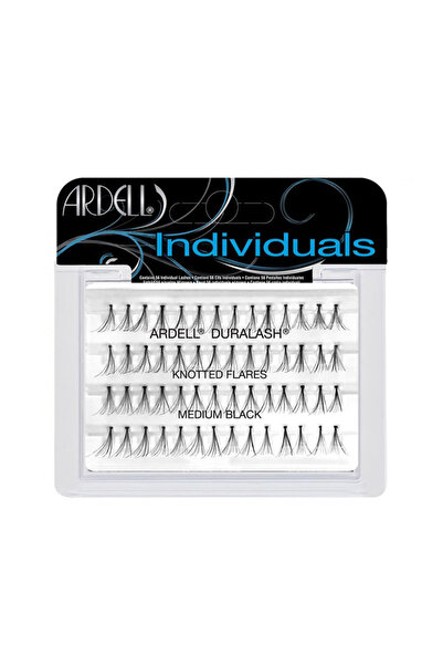 Ardell Gene false individuale, smocuri cu noduri - NEGRU MEDIU 56 bucăți