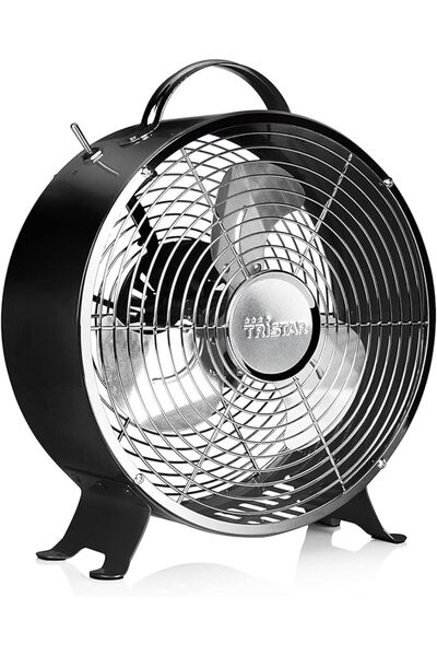 Tristar Ventilator Metalic VE-5966 – Diametru 25 cm, 2 Trepte de Viteză, Desi...