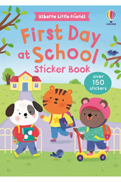 Usborne First Day at School Sticker Book