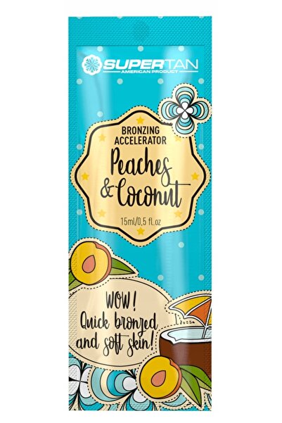 supertan Piersici Nucă de cocos și smântână x3 buc.