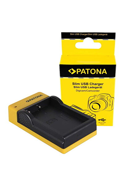 Patona Λεπτός φορτιστής micro-USB για Nikon EN-EL9 D40 D40x D5000 D60