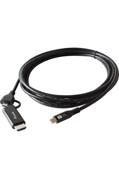EQUIP Καλώδιο 2 σε 1 USB 3.2 Gen2x2 USB-C Αρσενικό σε USB-C+HDMI Αρσενικό 20G...