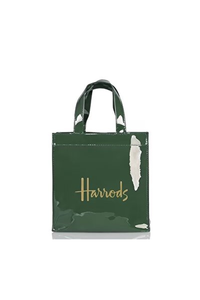 Harrods حقيبة تسوق صغيرة بشعار من مادة PVC