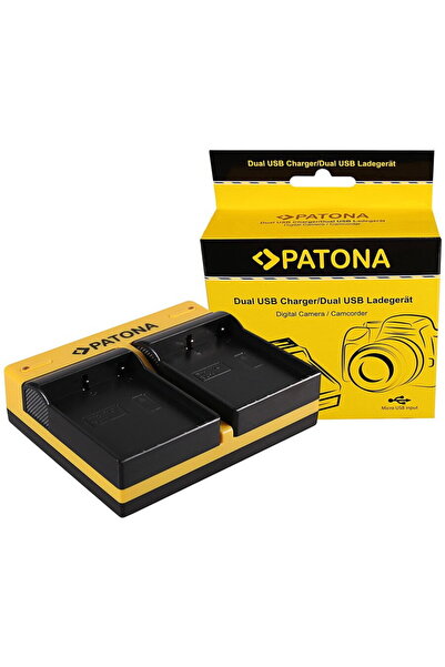 Patona Dual incarcator pentru Olympus BLH-1 OM-D EM-1 Mark 2 EM-1 Mark II BLH...