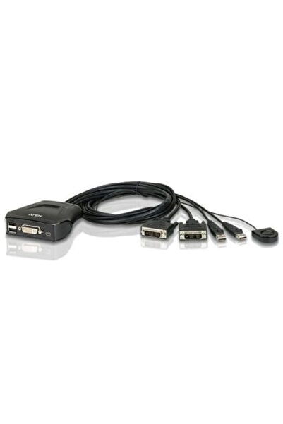 Aten USB DVI KVM Διακόπτης Δεδομένων CS22D 2 θυρών