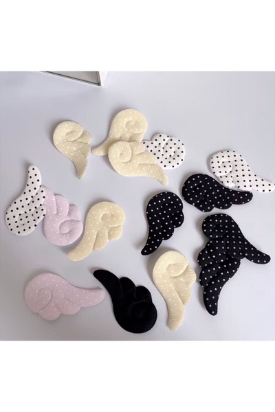 Fivy Cute Core 4 Adet Puantiyeli Kumaş Melek Kanadı