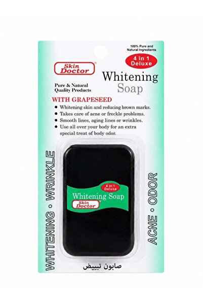 Skin Doctor 4-in-1 Deluxe Whitening Soap with Grapeseed for Acne Care
