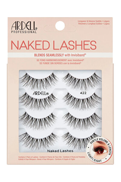 Ardell Gene false tip bandă Naked Lashes - 422 (pachet de 4)