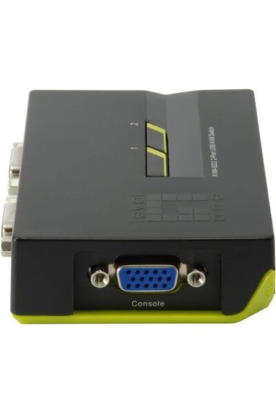 LEVEL ONE USB VGA KVM Διακόπτης Δεδομένων KVM-0222 2 θύρες