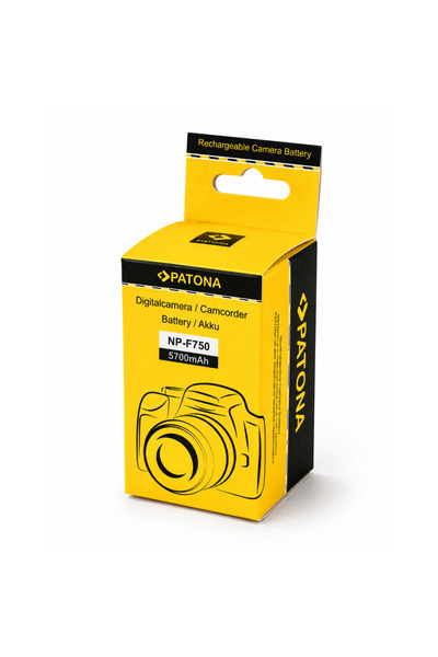 Patona Μπαταρία Sony NP-F750 5700mAh 42.18Wh Li-Ion 7.4V - 1414