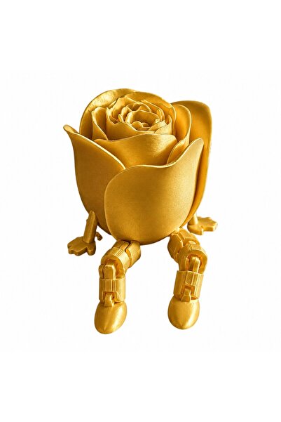 Generic Brand Trandafir decorativ, VeliumCraft, 8.6x6.5x5 cm, picioare articu...