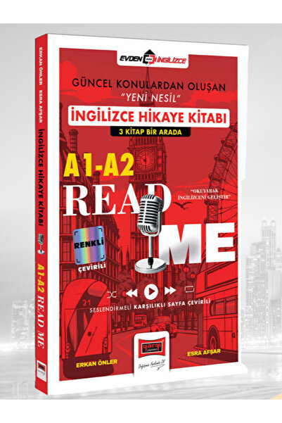 Yargı Yayınları A1-A2 READ ME (Yeni nesil İngilizce Hikaye kitabı)