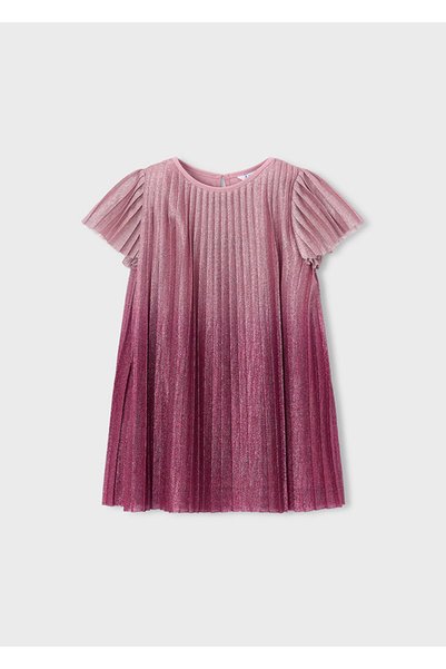 MAYORAL Rochie plisată ombre pentru fete 4922