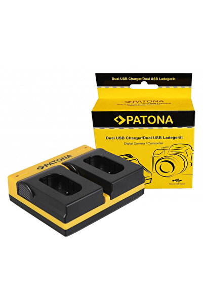 Patona Διπλός φορτιστής για Panasonic DMW-BLJ31 Lumix DC-S1 DC-S1R DC-S1H