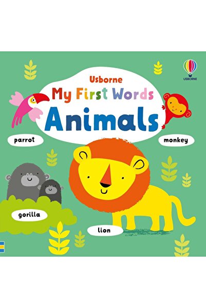 Usborne Carte pentru copii, Usborne , My First Words Animals , 12+ luni