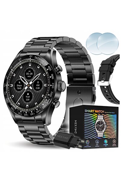 NexaNook SMARTWATCH CEAS INTELIGENT PENTRU BĂRBAȚI AMOLED APELURI MENIU PL NE...