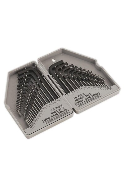 SEALEY Trusa de chei imbus tip L, 30 piese