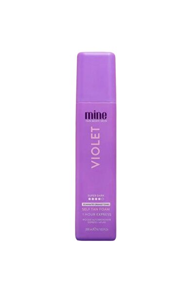 MINETAN Spumă Autobronzantă Violetă 200ml