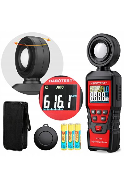 Habotest LUKSOMIERZ LUXOMETRU, MĂSURĂTOR DE INTENȚIE LUMINARĂ, TEST DE ILUMINARE