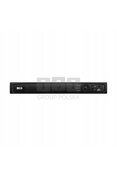 BCS Înregistrator IP cu 4 canale BCS-V-NVR0401A-4KE, până la 8Mpx, H.265