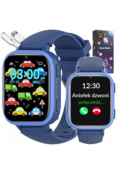 Angelo Watches SMARTWATCH PENTRU COPII CEAS PENTRU COPII TELEFON CU SIM JOCUR...