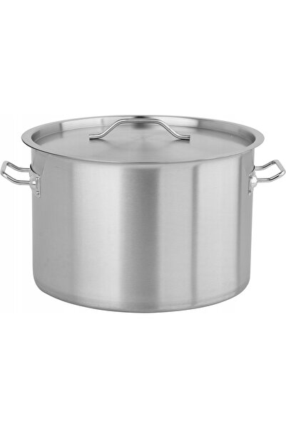yato Caserolă joasă din oțel inoxidabil cu capac 36x24 24L