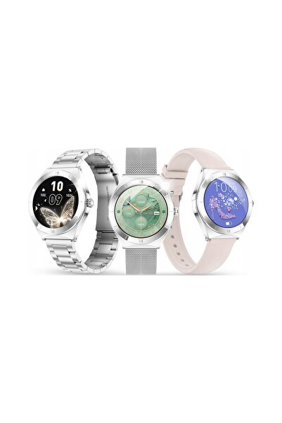 JG Smart SMARTWATCH PENTRU FEMEI APELURI MENIU RESISTENT LA APĂ AMOLED SĂNĂTA...