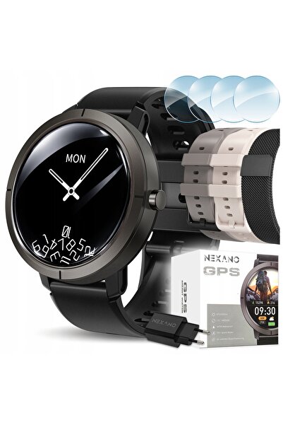 NexaNook Smartwatch de damă, rezistent la apă, GPS, AMOLED, apeluri, meniu, P...