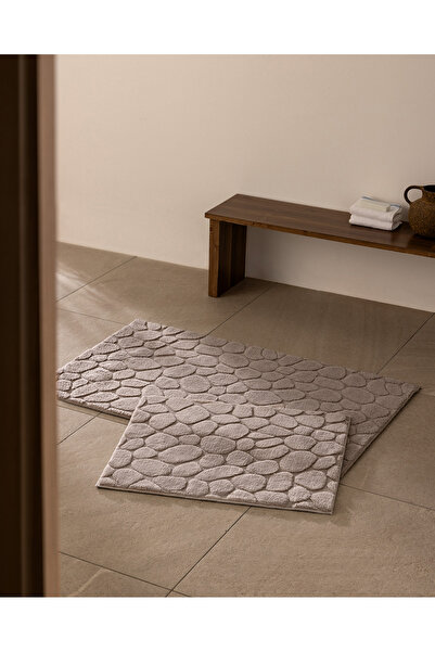 Madame Coco Lumielle 2-Pack Bath Mat - Mink