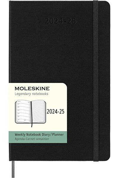 Moleskine Haftalık planlayıcı 2024-2025, ajanda, haftalık, 18 ay 2025, notlar...